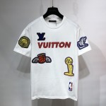 LV x NBA Lvxnba Multi Logo Print T shirt 1A9XEG