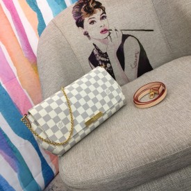 LV Damier Azur Favorite MM Bag N41275