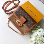 LV Monogram Canvas Dauphine MM M44391