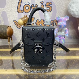 Replica Louis Vuitton Black Camera Box