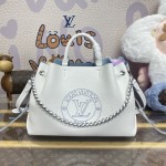 Louis Vuitton Mahina perforated calfskin Bella Tote M11733