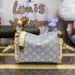 Louis Vuitton Trianon Gray Side Trunk MM M12428