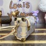 Louis Vuitton Trianon Gray Side Trunk MM M12428