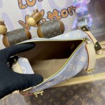 Louis Vuitton Trianon Gray Side Trunk MM M12428