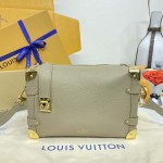 Louis Vuitton Grained calf leather Side Trunk MM M25072