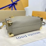 Louis Vuitton Grained calf leather Side Trunk MM M25072