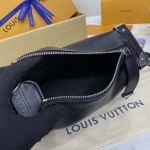 Louis Vuitton Grained calf leather Side Trunk MM M25160