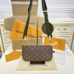 Louis Vuitton Monogram Canvas Multi Pochette Accessoires Bag Khaki LV M44813