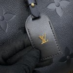 Louis Vuitton Monogram Empreinte CarryAll PM Bag Black LV M46288