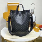 Louis Vuitton Monogram Eclipse Maxi Noe Sling M46693