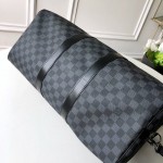 LV Damier Graphite Canvas Keepall 55 N41413