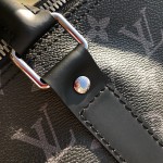 LV Monogram Eclipse Keepall 55 M40605