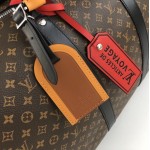 LV Monogram Canvas Keepall Bandouliere 50 M56855