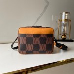 LV Giant Damier Ebene Nil Slim Messenger Nigo N44757