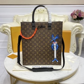 LV Monogram Canvas Sac Plat M45667