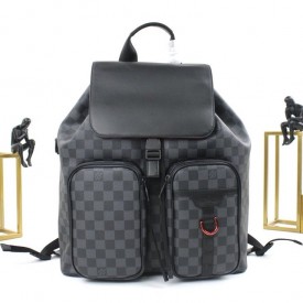 LV Damier Graphite Utility Backpack N40279 