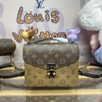 Louis Vuitton Monogram and Monogram Reverse Pochette Metis Backpack M11941