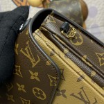 Louis Vuitton Monogram and Monogram Reverse Pochette Metis Backpack M11941