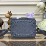 Louis Vuitton Handle Soft Trunk Gray