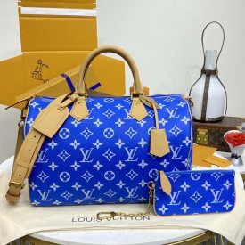 Louis Vuitton Monogram Speedy P9 Bandouliere 40 M24418