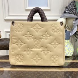 Louis Vuitton OnTheGo GM Beige 