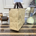 Louis Vuitton OnTheGo GM Beige 