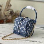 Louis Vuitton Monogram Denim Square Bag M59611