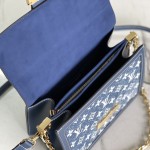 Louis Vuitton Monogram Denim Dauphine MM M59631