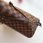 LV Damier Ebene Canvas Neverfull MM N41603