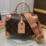 LV Monogram Canvas Petite Malle Souple M45531