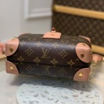 LV Monogram Canvas Petite Malle Souple M45531