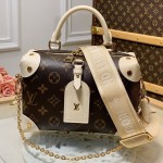 LV Monogram Canvas Petite Malle Souple M45532