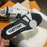 Louis Vuitton Trainer Sneaker 1A9JG9 Black Denim