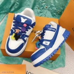 Louis Vuitton LV Trainer Maxi Sneaker Blue