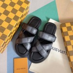 Louis Vuitton LV Venice Mule Black