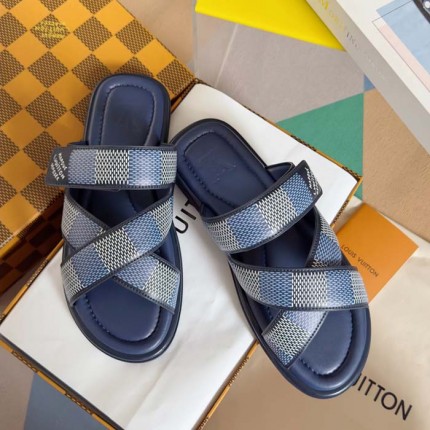 Louis Vuitton LV Venice Mule Blue