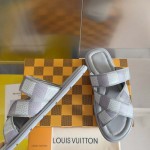 Louis Vuitton LV Venice Mule Gray