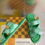 Louis Vuitton LV Venice Mule Green