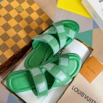 Louis Vuitton LV Venice Mule Green