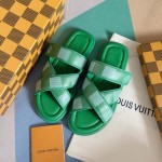 Louis Vuitton LV Venice Mule Green