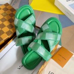 Louis Vuitton LV Venice Mule Green