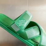 Louis Vuitton LV Venice Mule Green