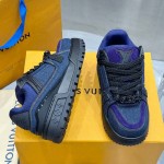 Louis Vuitton LV Trainer Maxi Sneaker Blue 1AD6G3