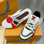 Louis Vuitton LV Trainer Sneaker Red 1AD7JI