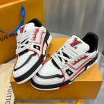 Louis Vuitton LV Trainer Sneaker Red 1AD7JI