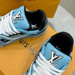 Louis Vuitton LV Trainer Sneaker Blue 1AD7K6