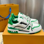 Louis Vuitton LV Trainer Sneaker Green 1AD7KK