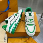 Louis Vuitton LV Trainer Sneaker Green 1AD7KK