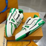 Louis Vuitton LV Trainer Sneaker Green 1AD7KK