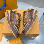 Louis Vuitton LV Trainer Sneaker Brown 1AD7L3